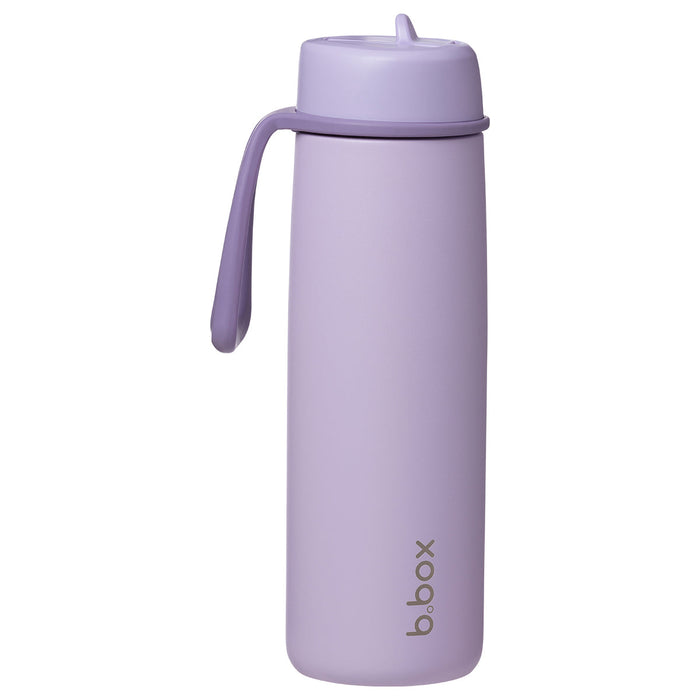 690mL Insulated Flip Top Bottle - lilac love