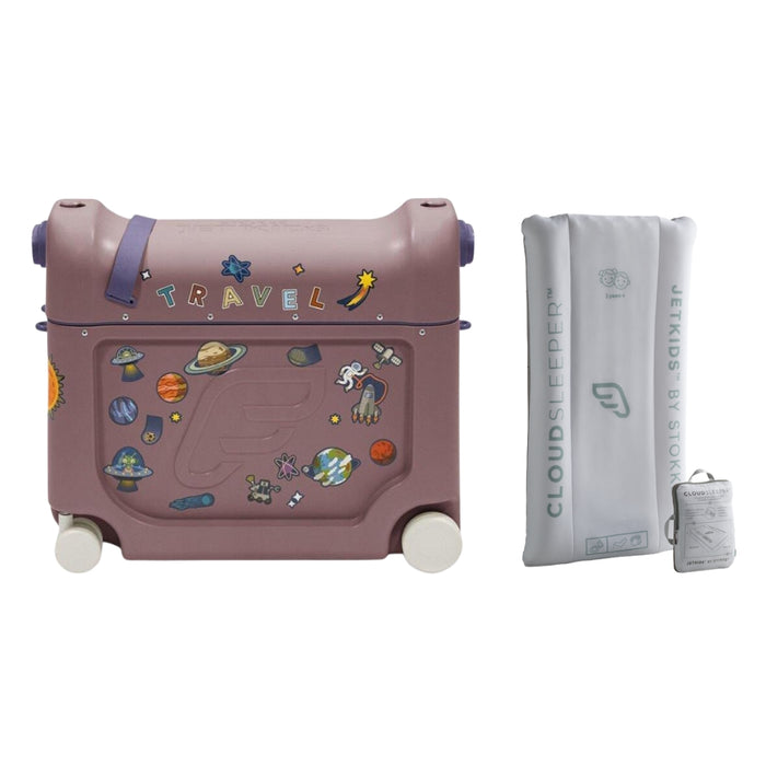 Stokke JetKids BedBox + CloudSleeper Travel Bundle - Hazy Lilac