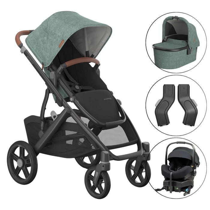 UPPAbaby Vista V3 & Maxi-Cosi Mico 12 LX Pro Travel System - Gwen Edition