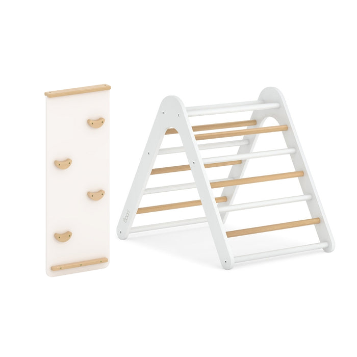 Boori Tidy Climbing Triangle + Ramp 2 Piece Set - Barley & Almond