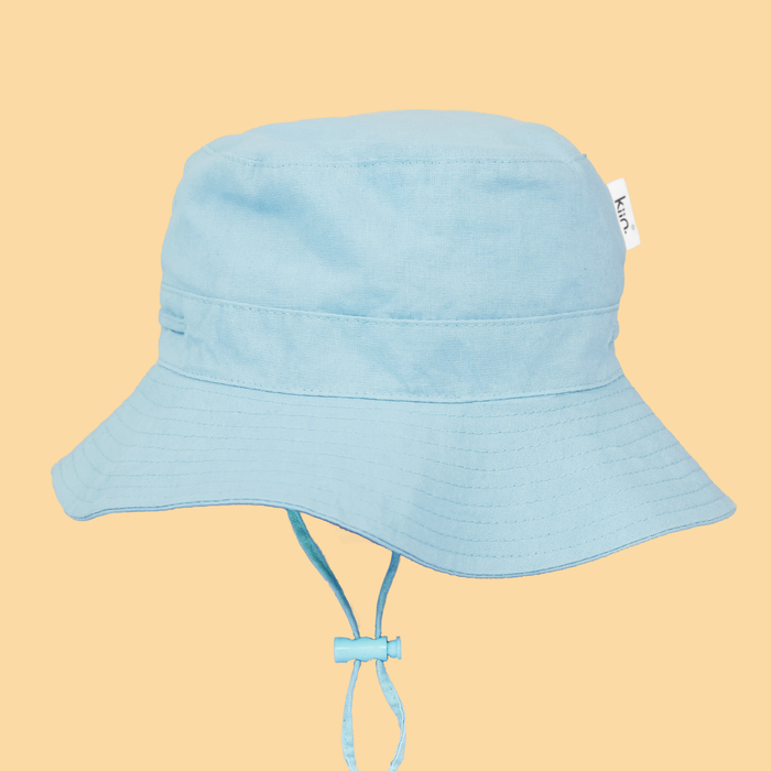 Kiin Baby Cotton Sun Hat - Pastel Sky