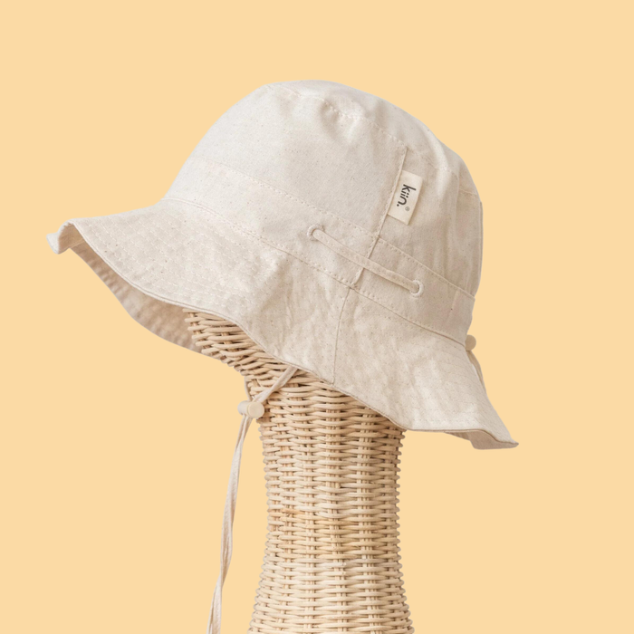 Kiin Baby Cotton Sun Hat - Oatmeal