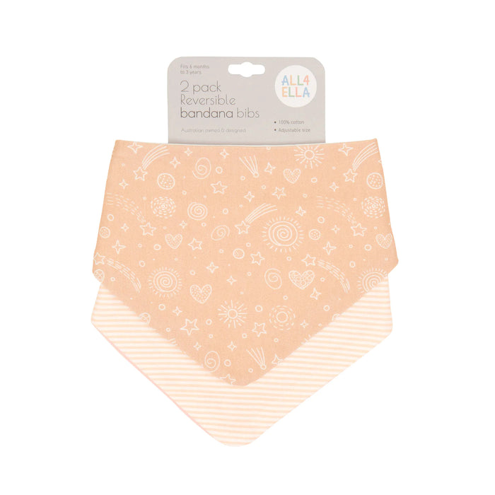 All4ELLA Bandana Bibs 2pk