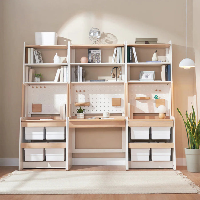 Boori Euler Multi-Function Desk & Storage Bookcase Complete Set