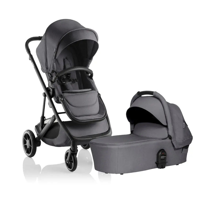 Britax Mini Stroller + Mini Bassinet - Mineral Grey