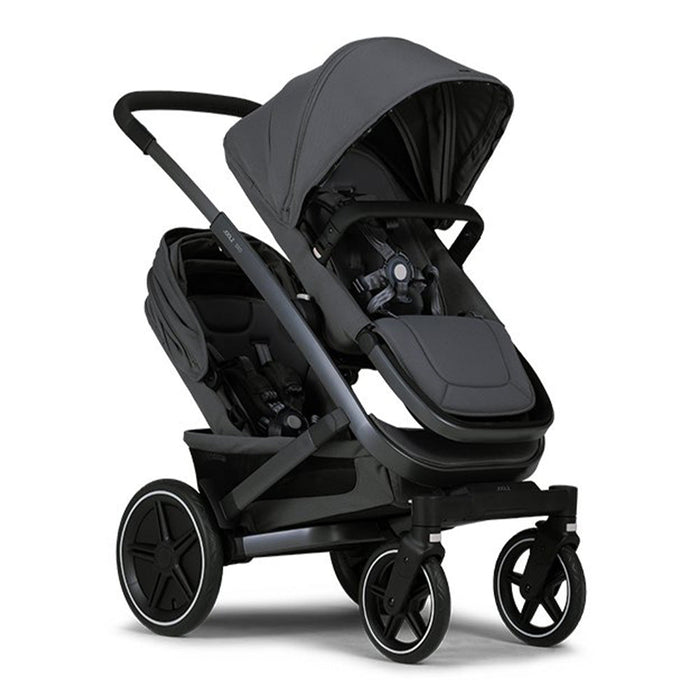 Joolz Geo3 Double Pram with Bonus Kit - Pure Grey