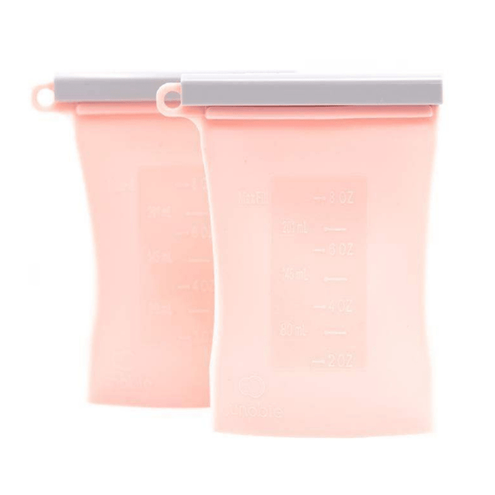 Junobie Reusable Silicone Breastmilk Storage Bags- 2pk