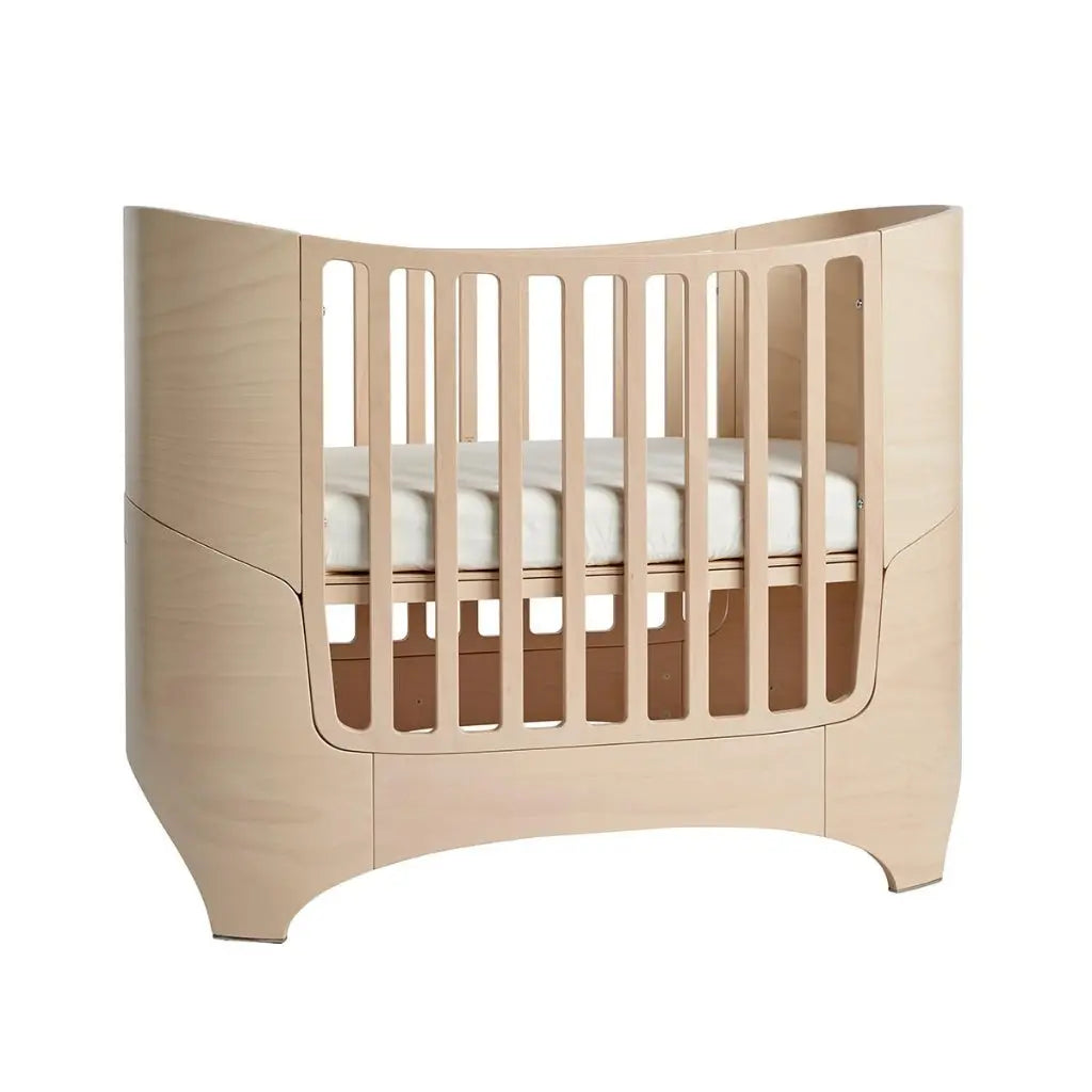 Leander Classic Cot, Chest & Mattress Nursery Package - Whitewash