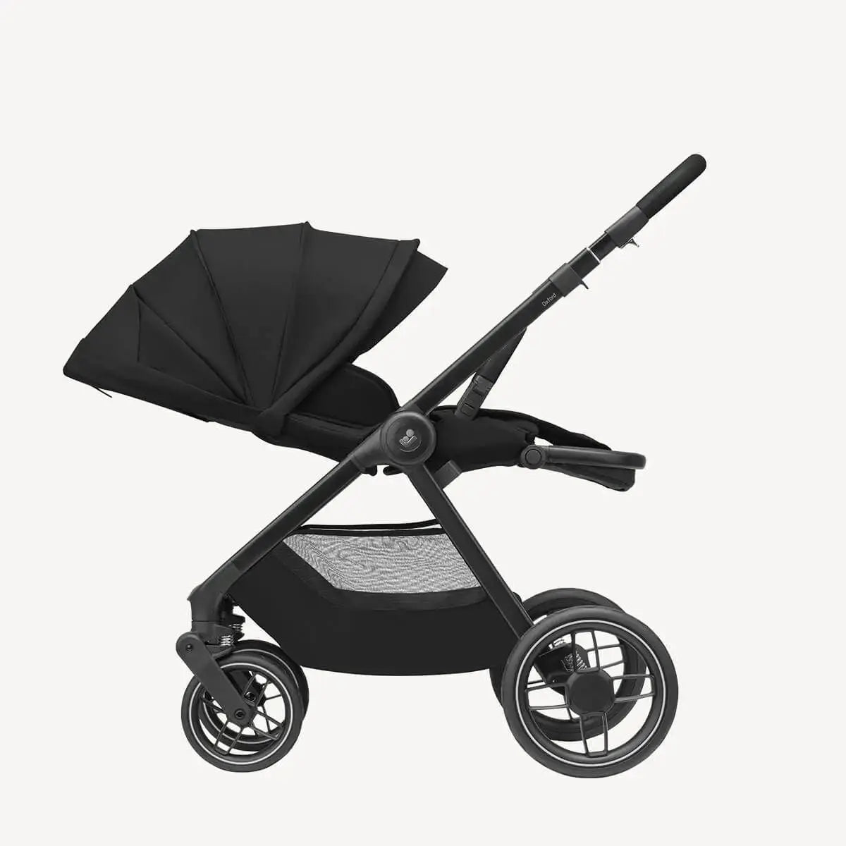 Maxi Cosi Oxford Stroller with Bassinet and Mico 12 LX Onyx Travel System