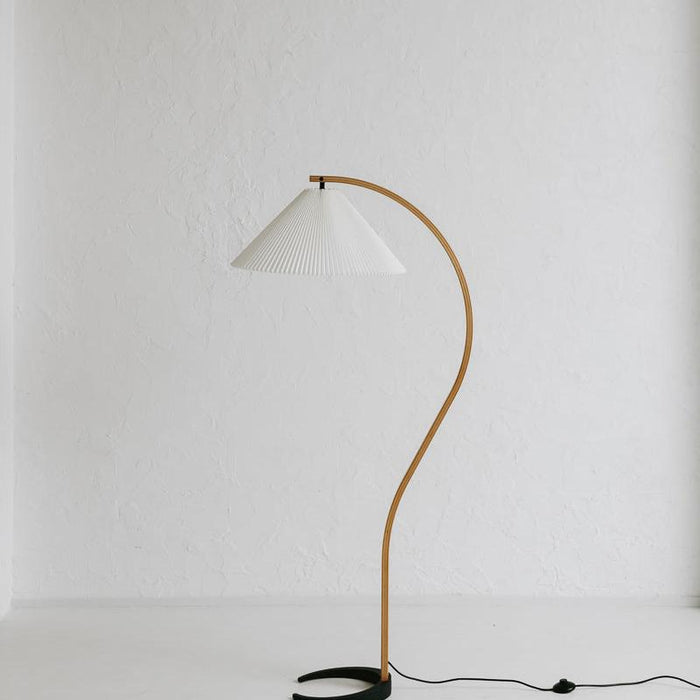 Pleated Floor Lamp