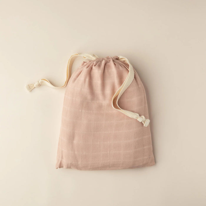 SNUG AS A BUB + CO Rose Clay Cot Sheet