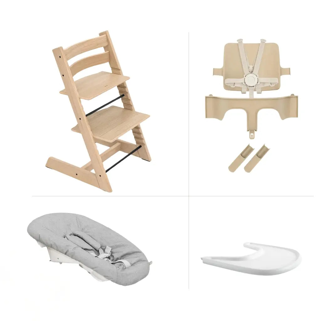 stokke newborn chair Stokke Tripp Trapp Chair Newborn Bundle