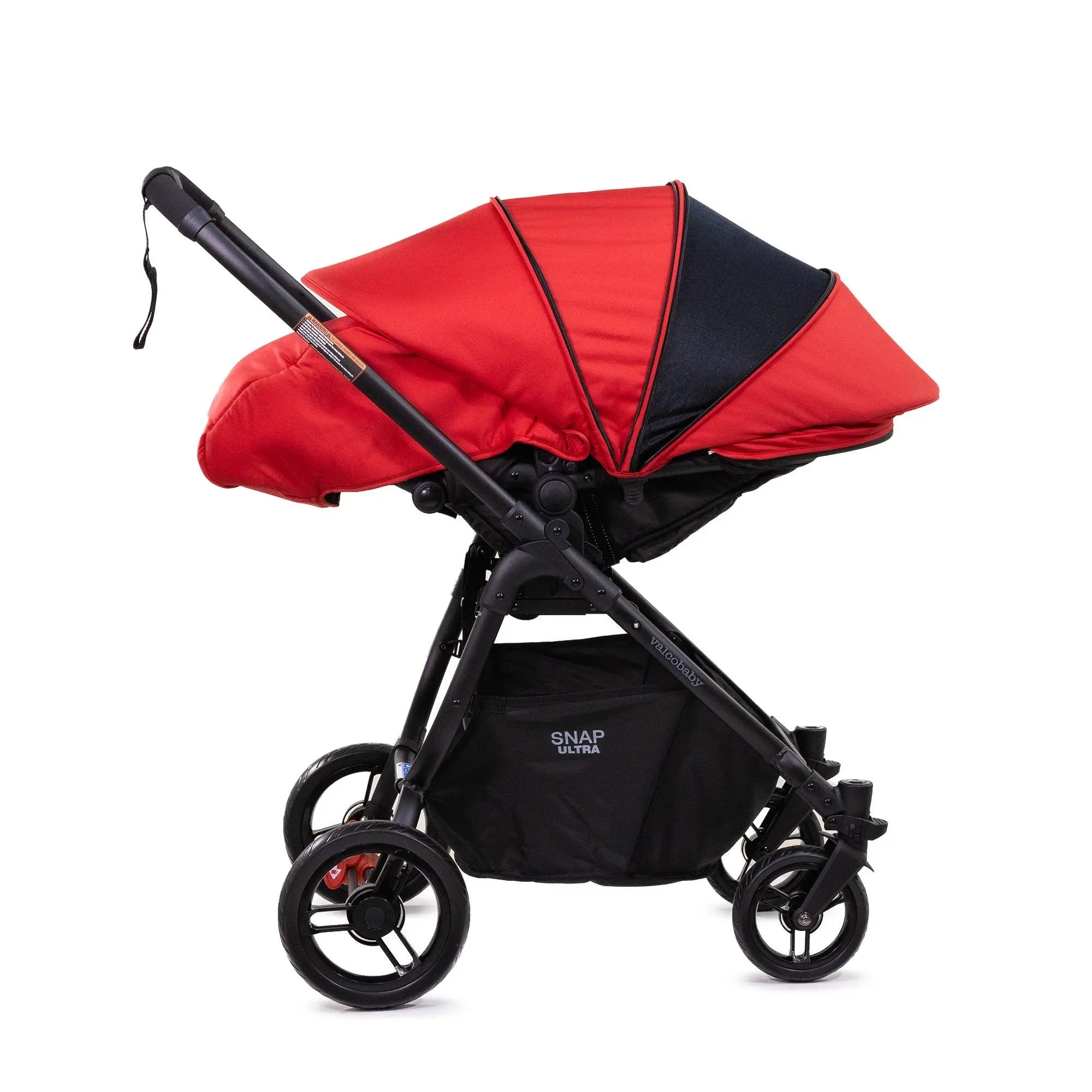 Valco Baby Snap Ultra P + Bassinet - Red