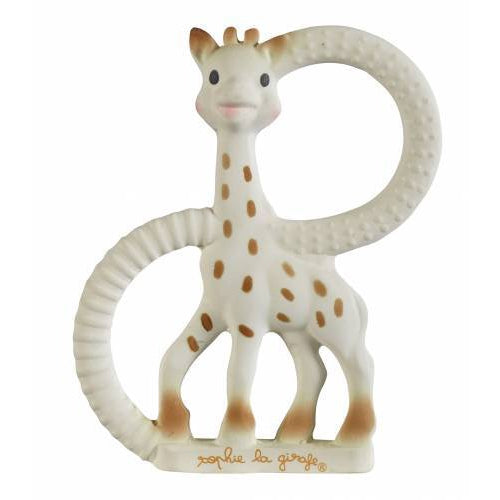 So Pure Teething Ring Soft-Feeding - Teether-Sophie | Baby Little Planet