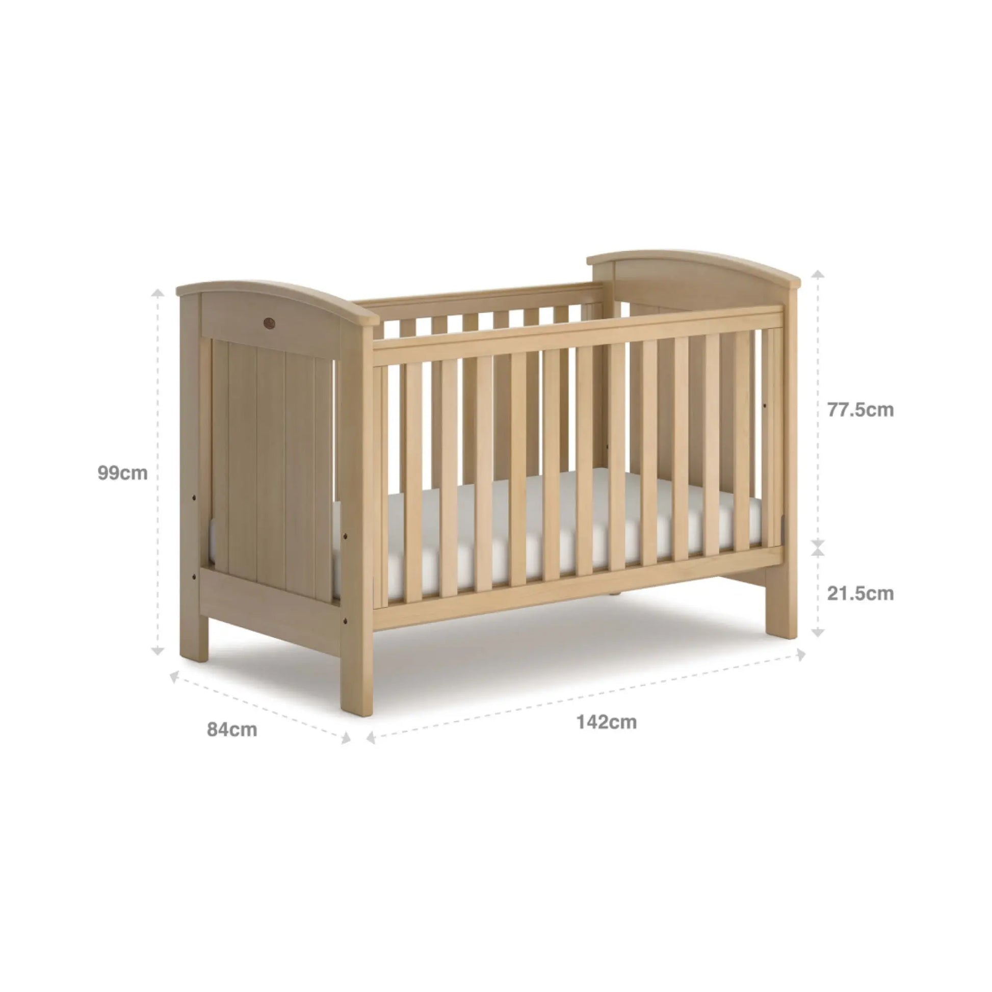Boori Casa Cot Bed (Dropside)-Nursery Furniture - Cots-Baby Little Planet