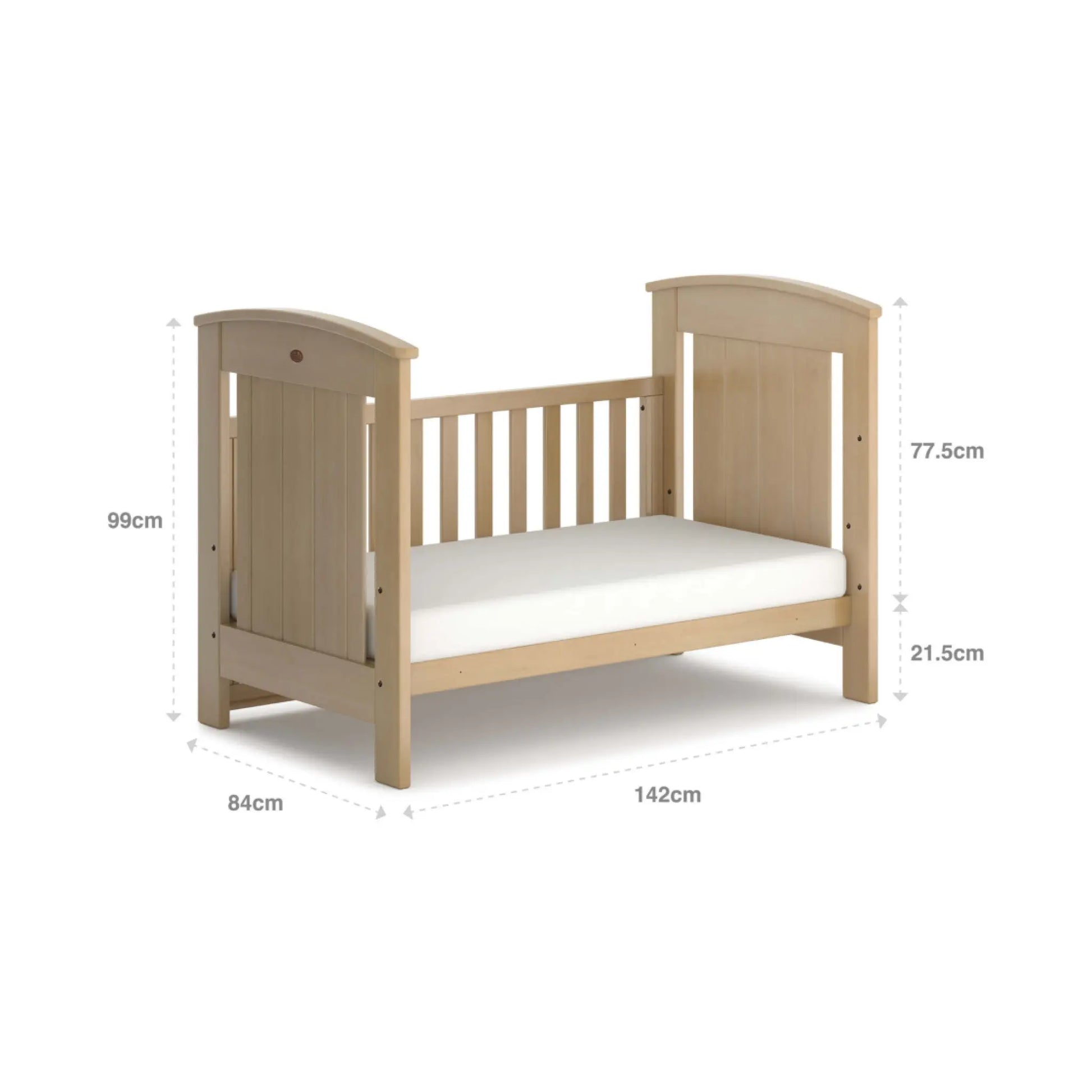 Boori Casa Cot Bed (Dropside)-Nursery Furniture - Cots-Baby Little Planet