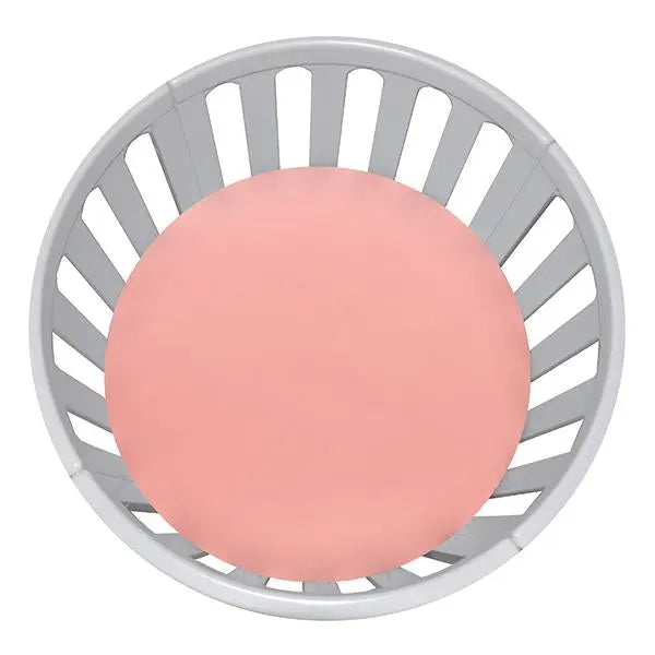 Little Turtle Baby Jersey Bassinet Fitted Sheet  (Circle)