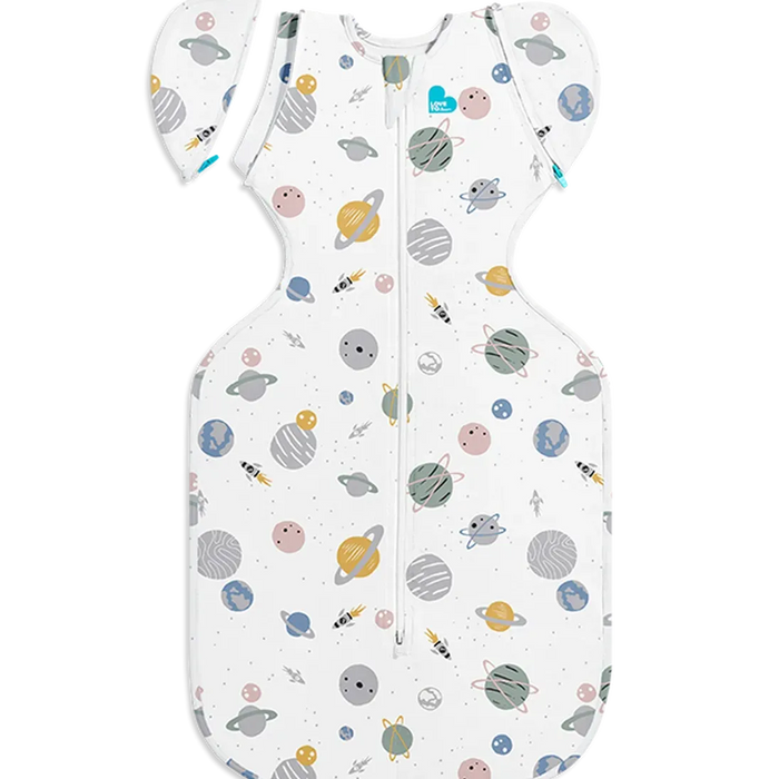 Love to Dream Swaddle Up Transition Bag Lite 0.2 Tog Space Print - Designer Collection