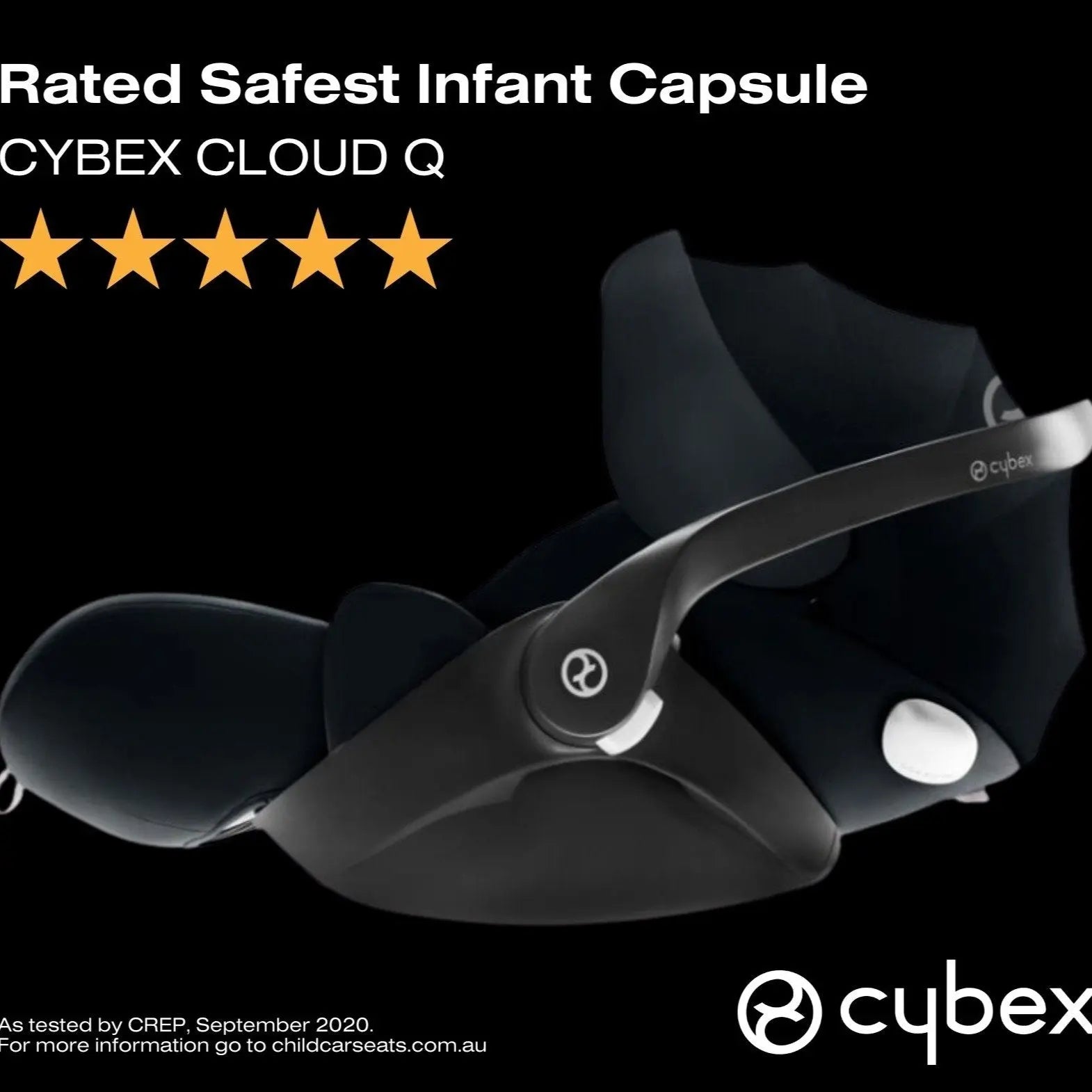 Cybex Cloud Q Capsule and Base-Car Safety - Capsules (0-12Mts)-Baby Little Planet