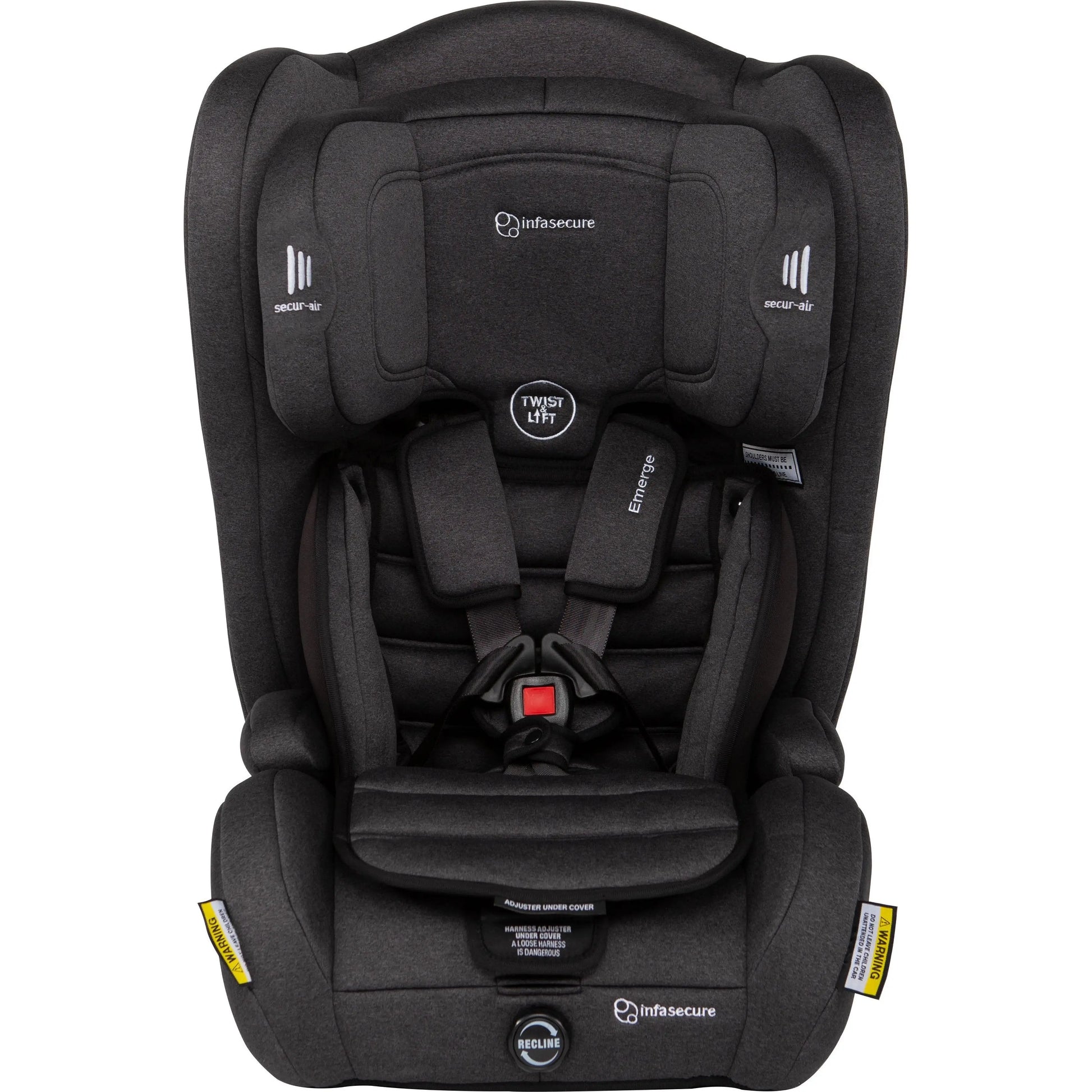 Infa Secure Emerge Go (6m to 8 Years)-Car Safety - Forward Facing Car Seats 6m-8yrs-Infa Secure | Baby Little Planet