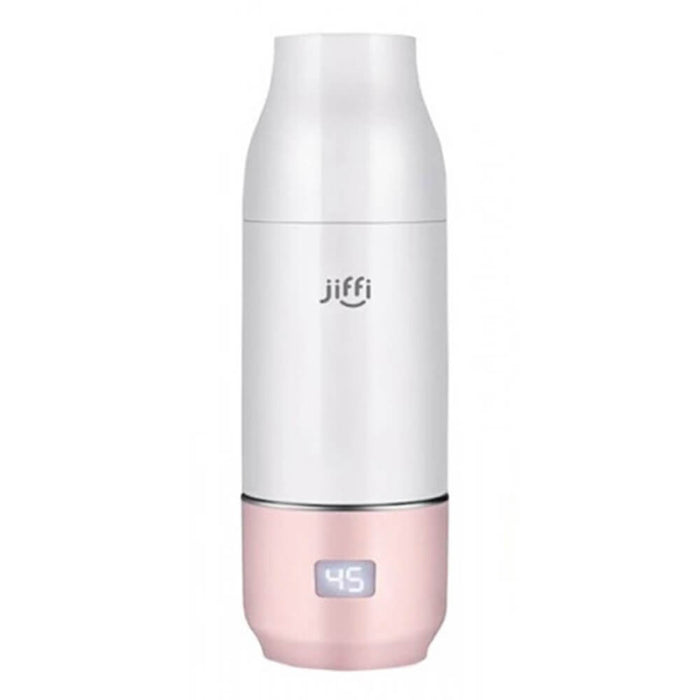 JIFFI PORTABLE BABY BOTTLE WARMER PINK-Feeding - Steamers & Warmers-Jiffi | Baby Little Planet