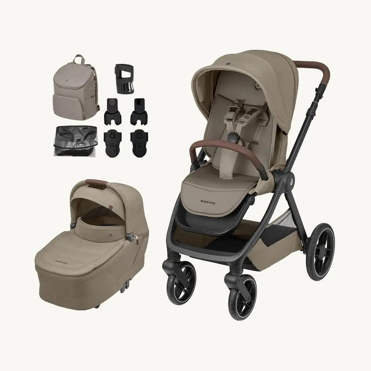 Maxi-Cosi Oxford Stroller + Sense Bassinet  
