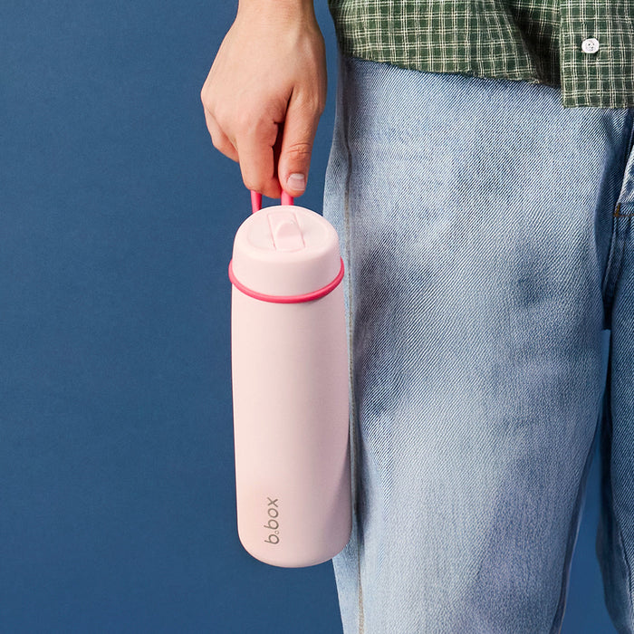 690mL Insulated Flip Top Bottle - pink paradise