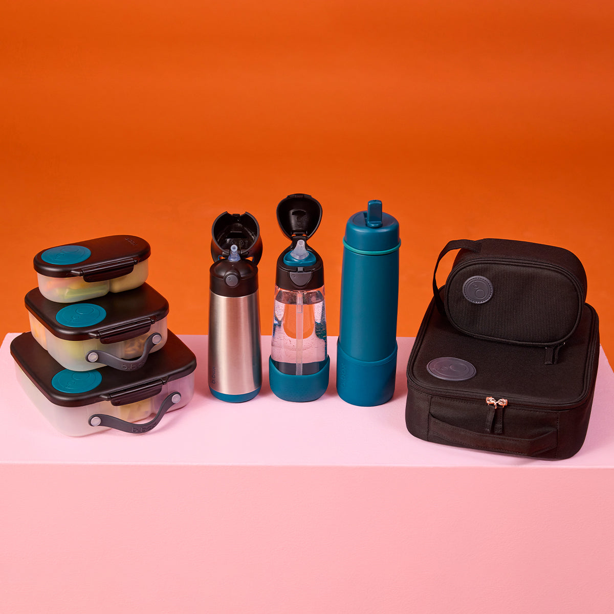 insulated lunchbag - basic black