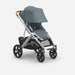 UPPAbaby Vista V3 Travel System Pram with Bassinet - Callum (Stone Blue / Silver) - Smooth Ride, Enhanced Safety & Breathable Comfort