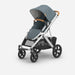 UPPAbaby Vista V3 Travel System Pram with Bassinet - Callum (Stone Blue / Silver) - Smooth Ride, Enhanced Safety & Breathable Comfort