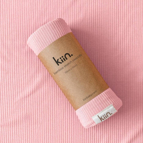 Kiin Baby Bamboo Stretch Swaddle - Ivory