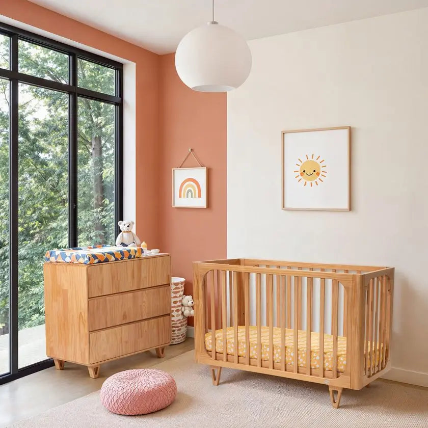 Cocoon Vibe Cot + Australian Made Mattress Set  