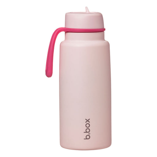 Insulated Flip Top 1 Litre Bottle - pink paradise