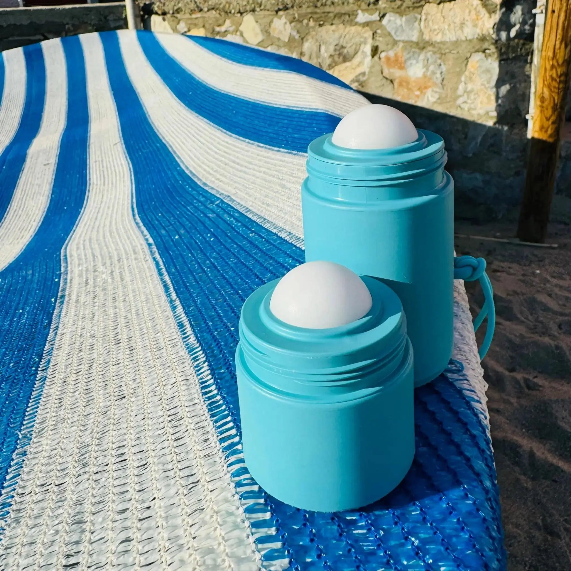 Sky Blue Refillable Roll-On Applicator (100ml)
