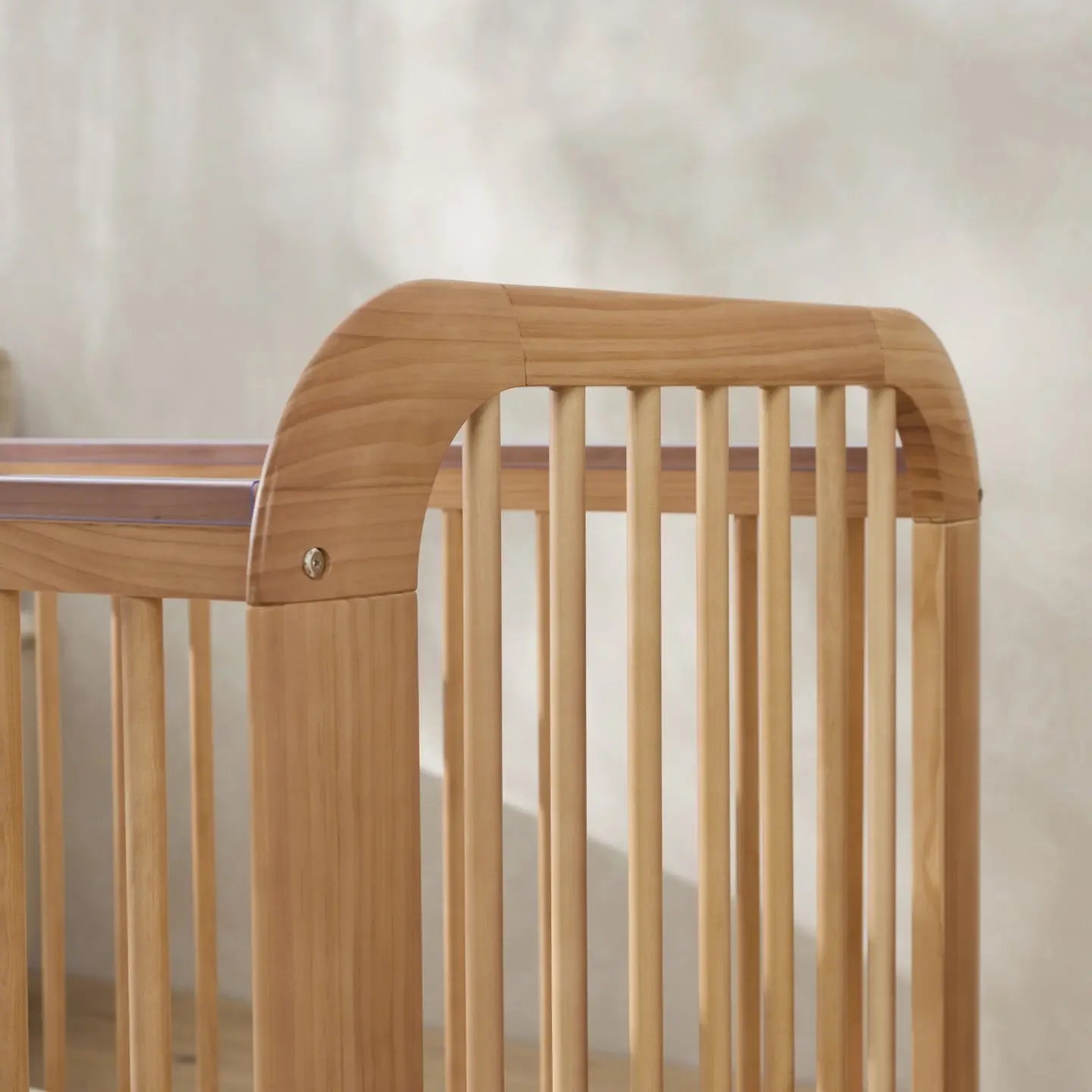 Ollie Sustainable Timber Cot in Natural