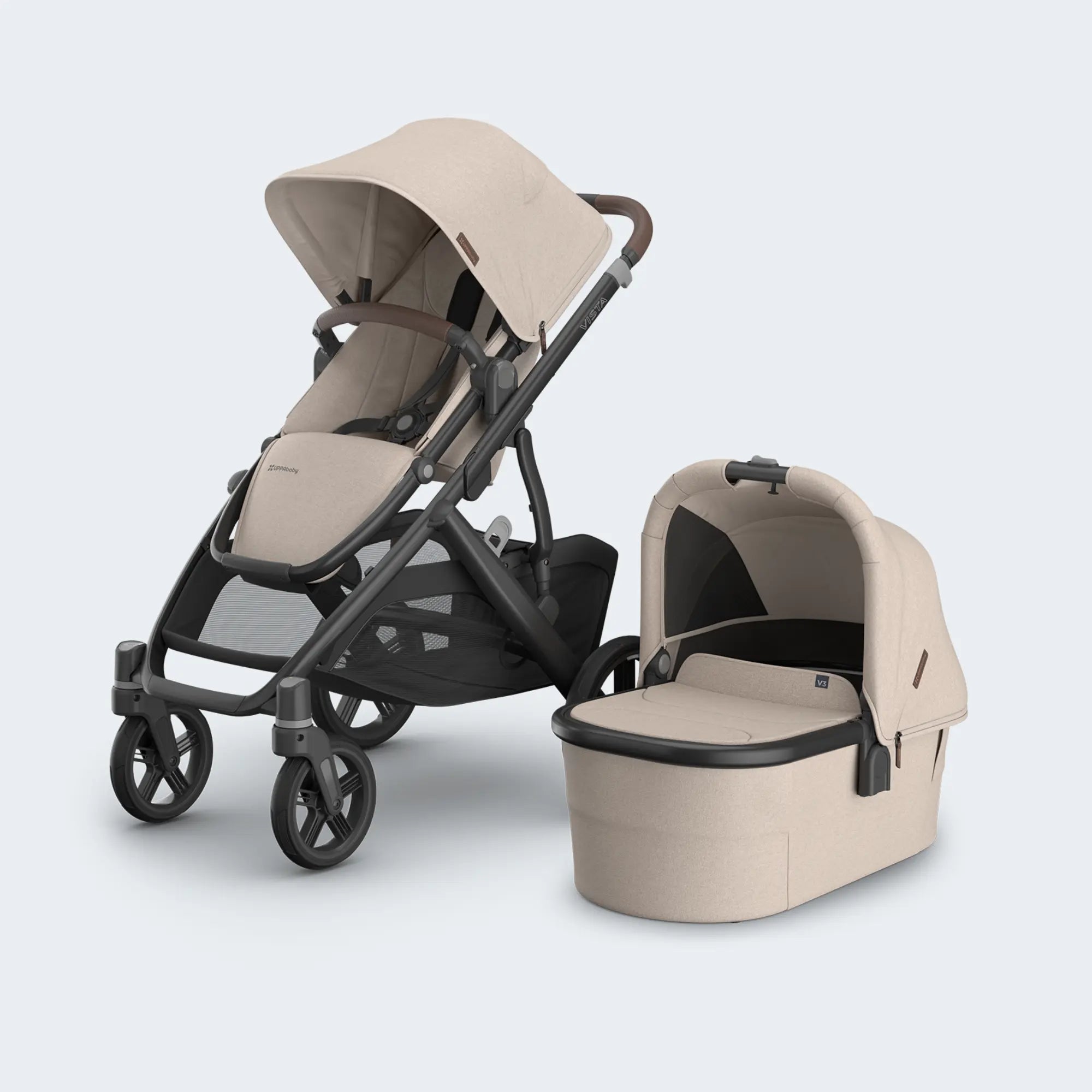 Uppababy Vista V3 Pram With Bassinet  