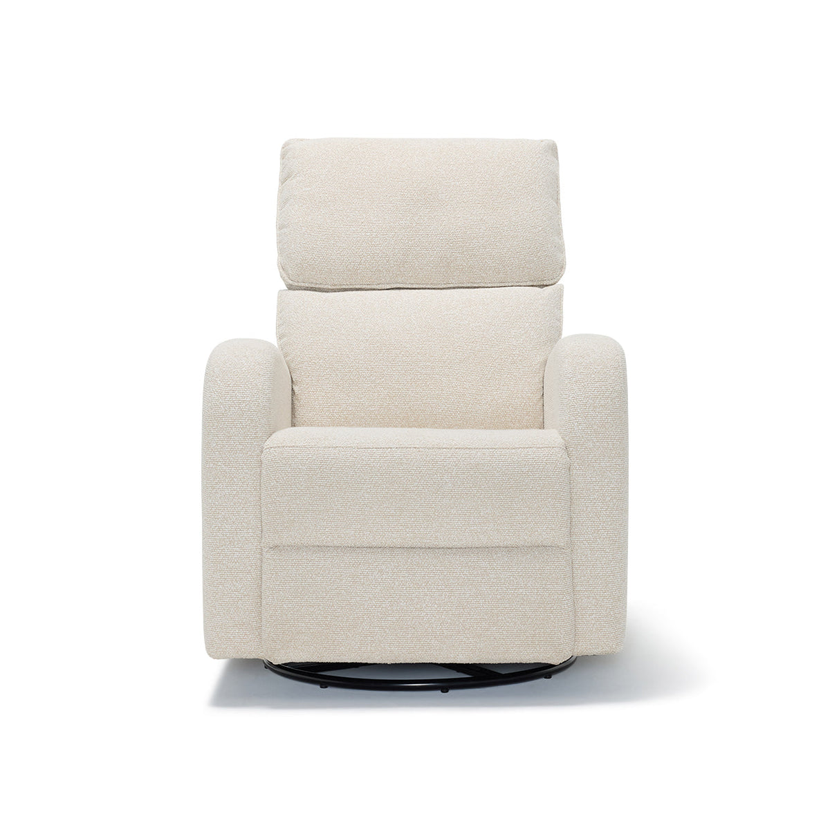 Harlow Electric Nursery Chair Oat, USB-C and USB-A charging ports