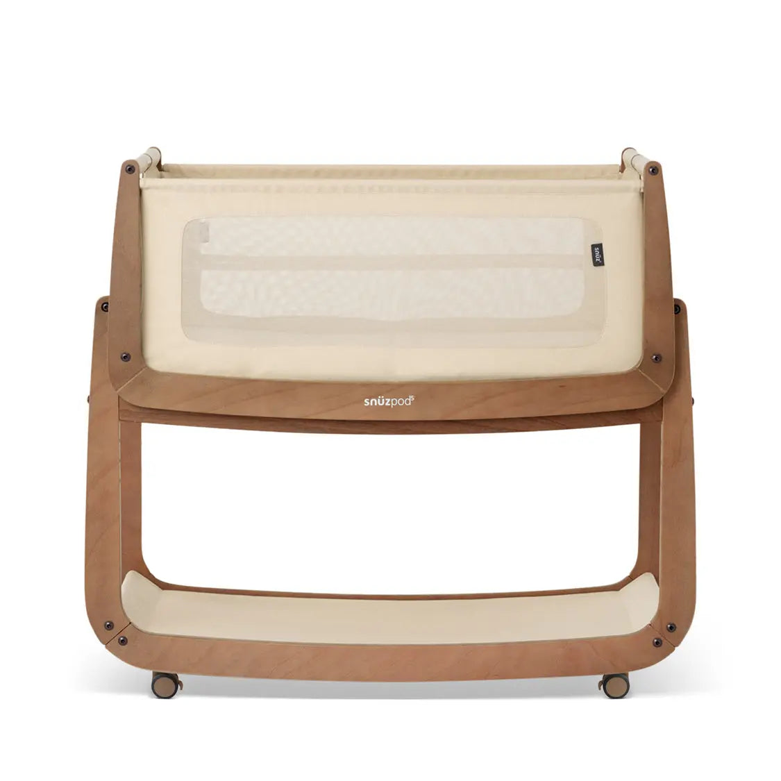 SnuzPod5 Bedside Bassinet Bundle - Walnut