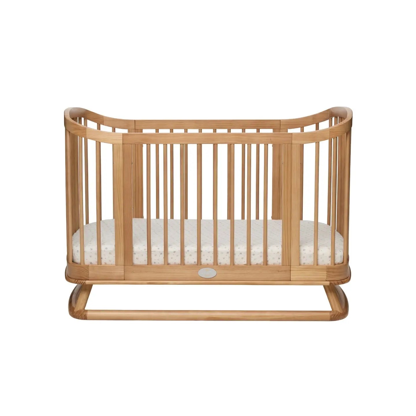 Luca Sustainable Timber Cot in Natural