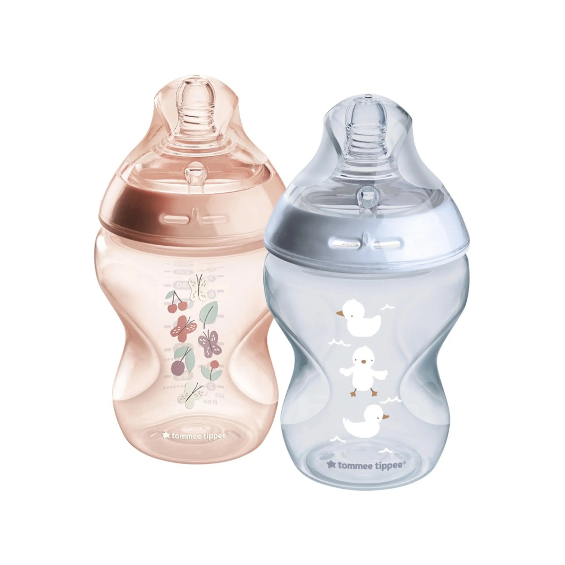 Tommee Tippee Natural Start Anti-Colic Deco Bottle With Slow Flow Teats 260ml 0M+  