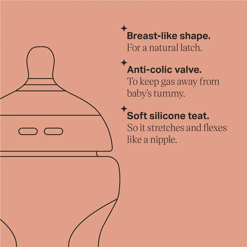 Tommee Tippee Natural Start 3x 260ml Bottles