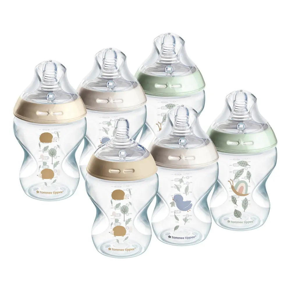 Tommee Tippee Natural Start 6x 260ml PP Bottles Pond