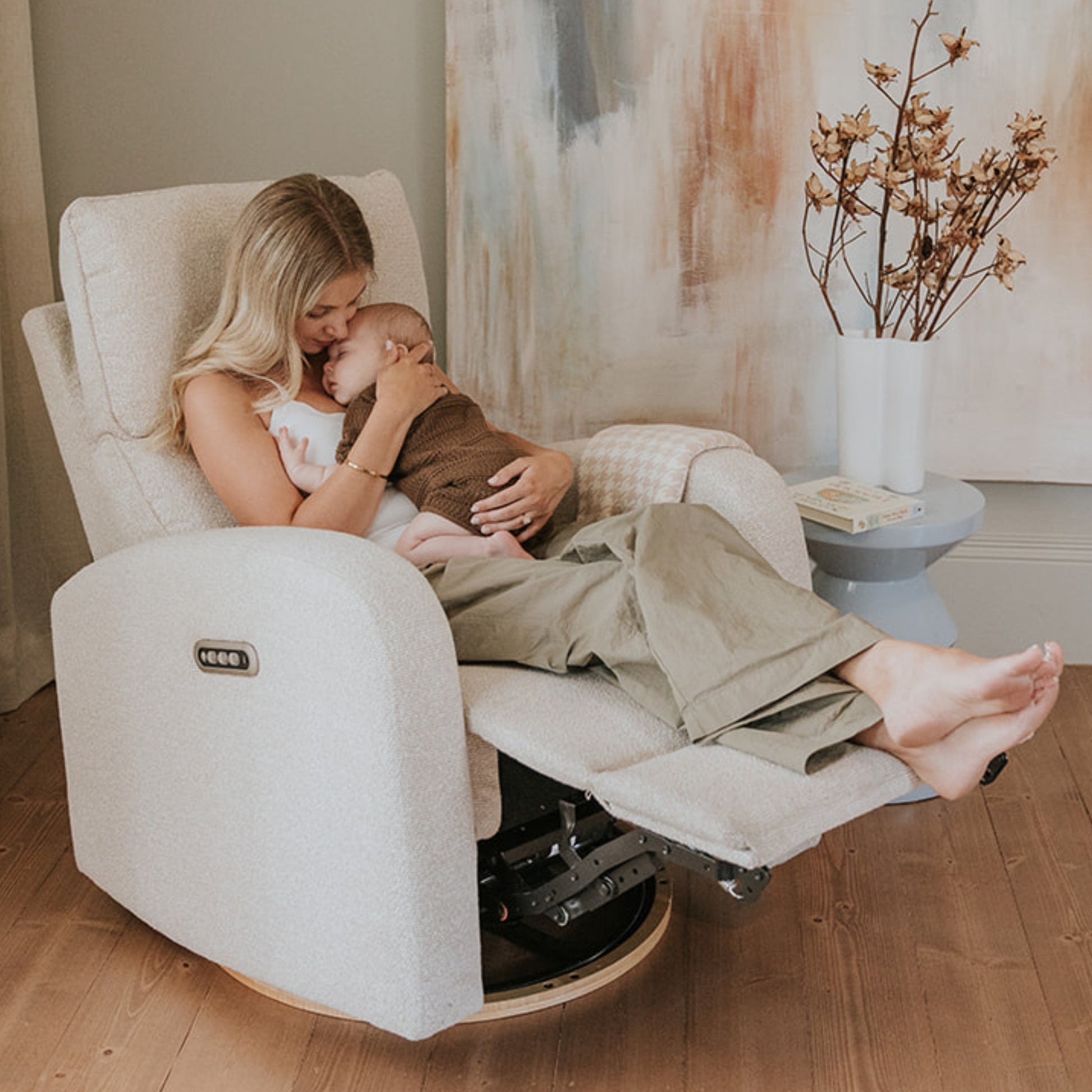 Nursery Chair Decorative Base Ring - Ash