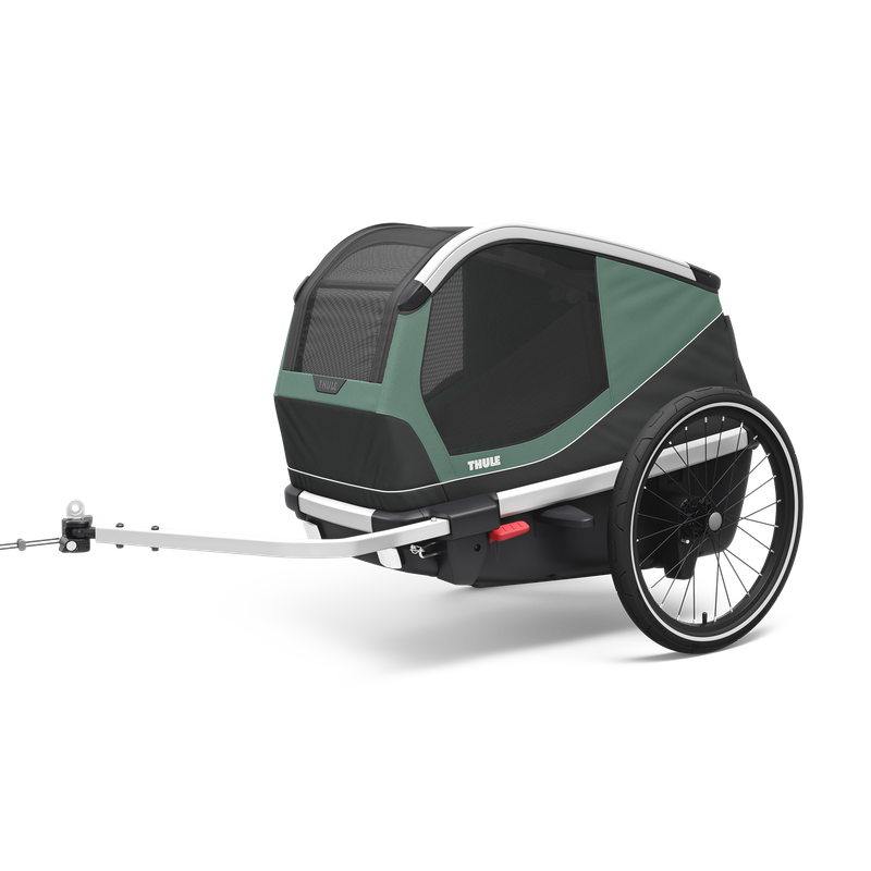Thule Bexey M dog bike trailer in Hazy Green