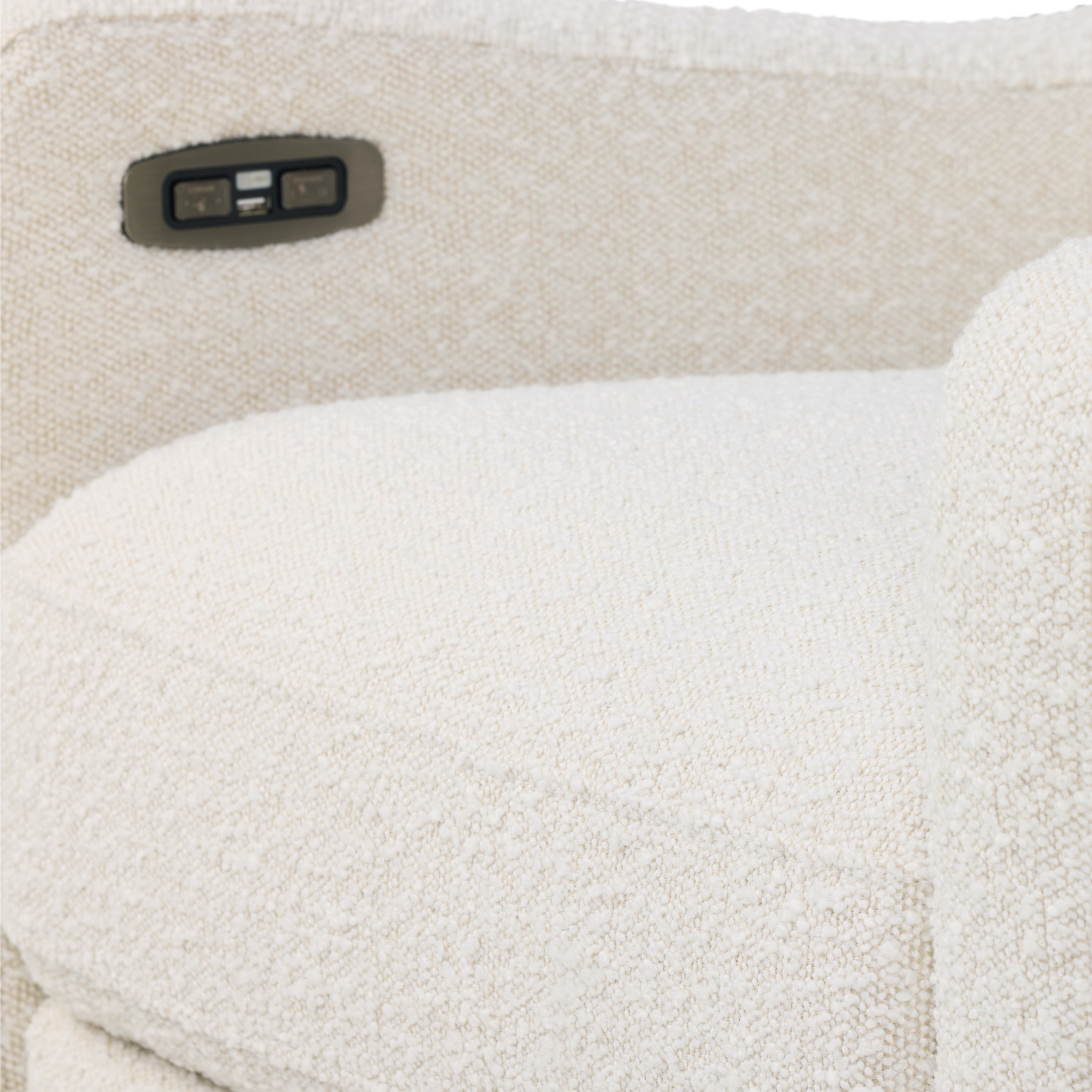 iL Tutto Henry Plus nursing chair – back and recline detail