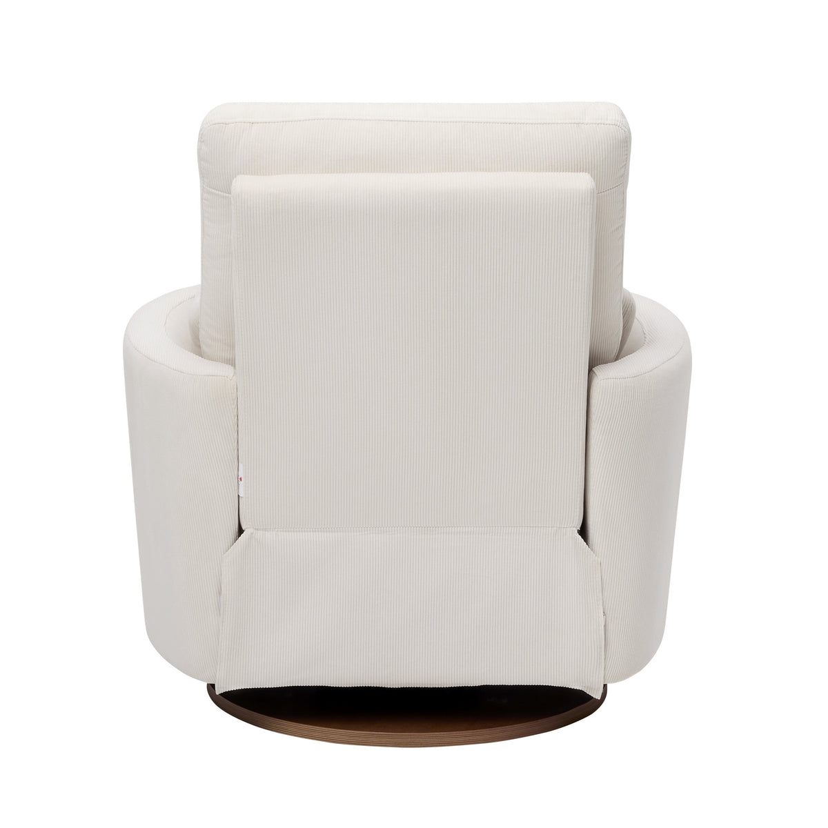 il Tutto Lola Coconut Corduroy nursing chair – gentle glide for settling baby