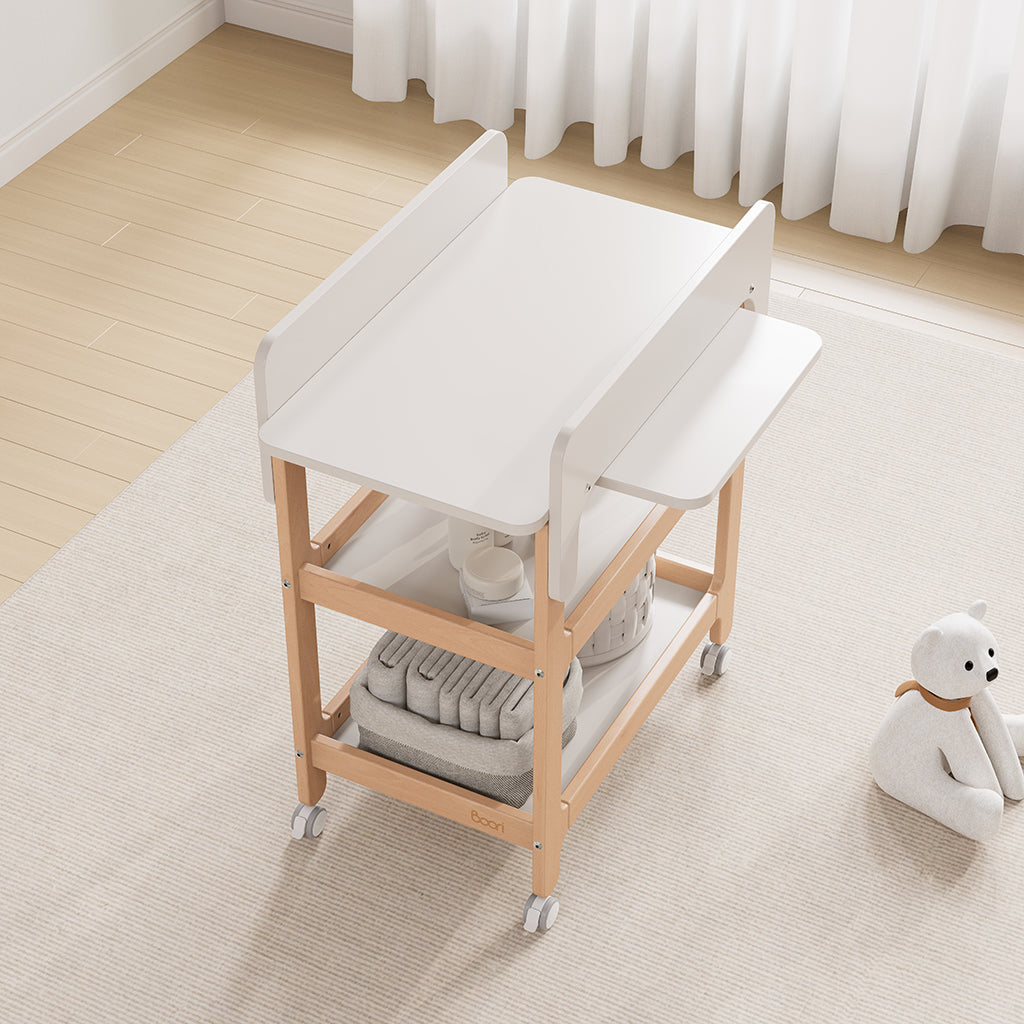Boori Alva Changer Barley Almond – Nordic-inspired design detail