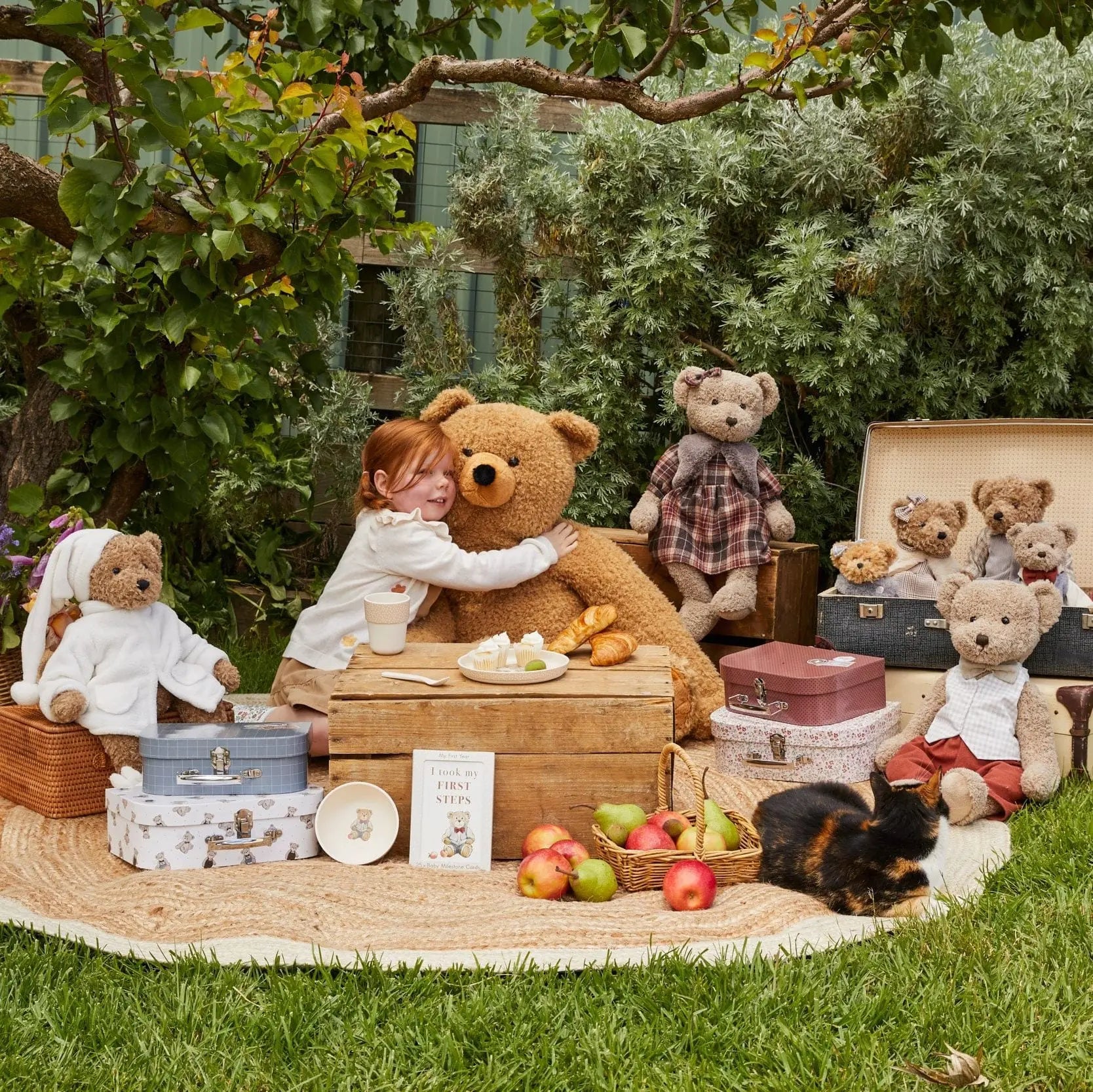 Jiggle & Giggle Large Sitting Teddy Bear