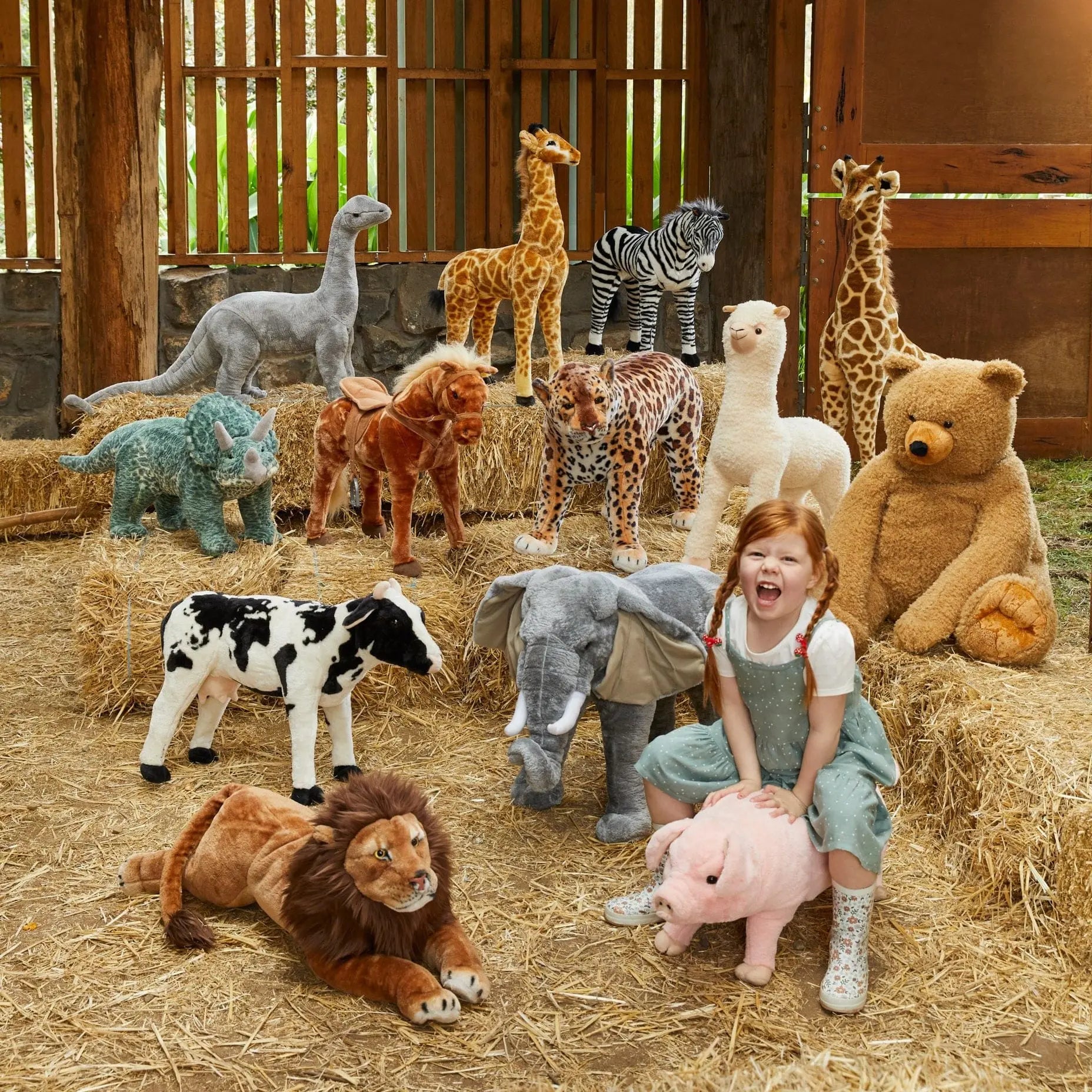 Jiggle & Giggle Large Standing Giraffe