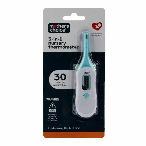 Mother's Choice 3-in-1 Nursery Thermometer  